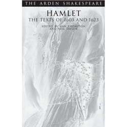 ISBN Hamlet: The Texts Of 1603 And 1623 (Third Series) livre Théatre Anglais