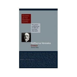 ISBN Eleftherios Venizelos: Greece livre politique Anglais Couverture rigide