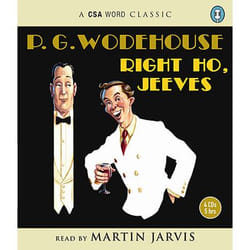 Allen & Unwin Right Ho Jeeves 4xCD livre fiction litéraire Anglais