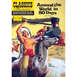 ISBN Around the World in 80 Days, comédies &amp; nouvelles graphiques, Anglais, 48 pages