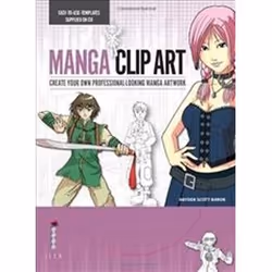 ISBN Manga Clip Art: Create Your Own Professional-Looking Manga Artwork, Anglais, Livre broché