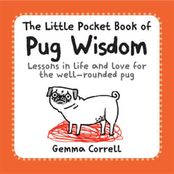 ISBN The Little Pocket Book of Pug Wisdom Livre de poche
