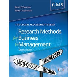 ISBN Research Methods for Business and Management 2nd edn A guide to writing your dissertation livre