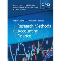 ISBN Research Methods for Accounting and Finance livre