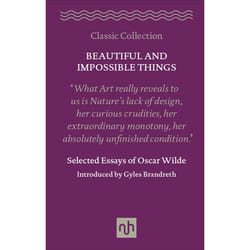 ISBN Beautiful and Impossible Things: Selected Essays of Oscar Wilde livre classiques Anglais Couverture rigide
