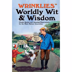 ISBN Wrinklies Worldly Wit &amp; Wisdom, Couverture rigide, 192 pages