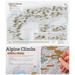 Lovell Johns MAPS.COL.ALPCLIM carte géographique Alpes
