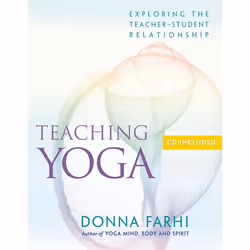 ISBN Teaching Yoga, Livre broché, 192 pages