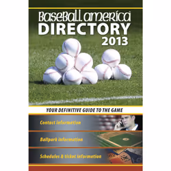 ISBN Baseball America 2013 Directory, Anglais, Livre de poche, 312 pages