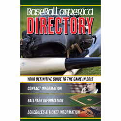 ISBN Baseball America 2015 Directory, Anglais, Livre de poche, 312 pages