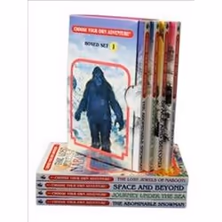 ISBN Choose Your Own Adventure 4-Book Set, Volume 1: The Abominable Snowman/Journey Under the Sea/Space a, Aventure, Anglais