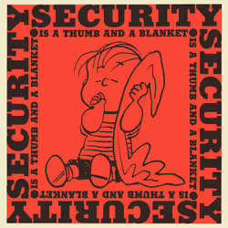ISBN Security is a Thumb and a Blanket, Anglais, 72 pages