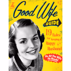 ISBN The Good Wife Guide, Anglais, Couverture rigide, 40 pages