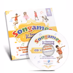 ISBN Songames For Sensory Processing Book with CD, Aubrey Lande, Bob Wiz, unisexe, ACER Press