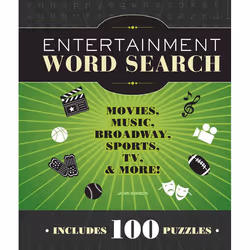 ISBN Entertainment Word Search, Livre broché, 128 pages