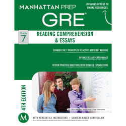 ISBN GRE Reading Comprehension & Essays livre Anglais Livre de poche 336 pages