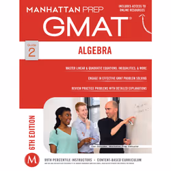 ISBN GMAT Algebra Strategy Guide, Anglais, Livre de poche, 216 pages