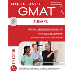 ISBN GMAT Algebra Strategy Guide livre Anglais Livre de poche 216 pages