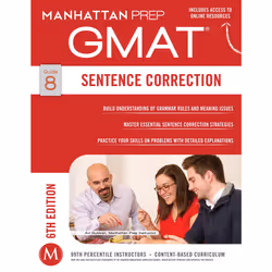 ISBN GMAT Sentence Correction, Anglais, Livre de poche, 272 pages