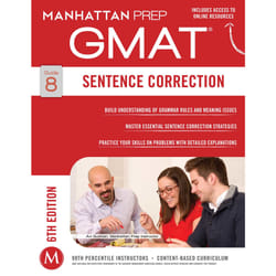 ISBN GMAT Sentence Correction livre Anglais Livre de poche 272 pages