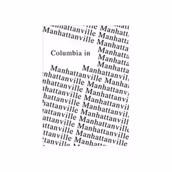 ISBN Columbia in Manhattanville, Education, Anglais, 150 pages