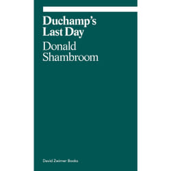 ISBN Duchamp's Last Day livre société Anglais
