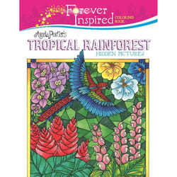ISBN Forever Inspired Coloring Book: Angela Porter's Tropical Rainforest Hidden Pictures livre Art & design Anglais Livre broché 96 pages