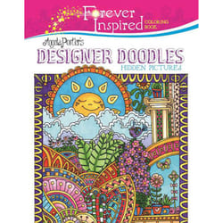 ISBN Forever Inspired Coloring Book: Angela Porter's Designer Doodles Hidden Pictures livre Art & design Anglais Livre broché 96 pages