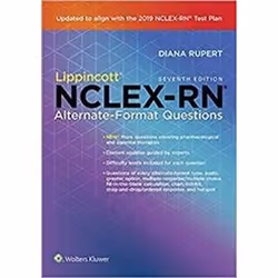 ISBN Lippincott NCLEX RN Alternate Format Questions 7e, Education, Anglais, Livre broché, 416 pages