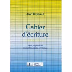 ISBN Cahier d'écriture CP/CE1 - Ed.1987, Éducatif, Français, 48 pages