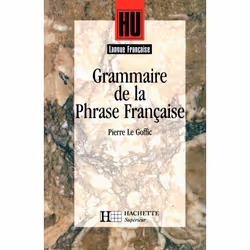 ISBN Grammaire de la phrase française, Éducatif, Français, 592 pages