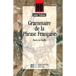 Grammaire de la phrase française