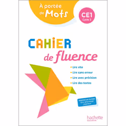 ISBN Cahier de fluence CE1 - A portée de mots - Cahier élève - Ed. 2022, Éducatif, Français, 64 pages