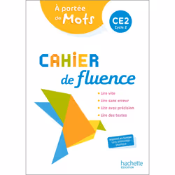 ISBN Cahier de fluence CE2 - A portée de mots - Cahier élève - Ed. 2022, Éducatif, Français, 64 pages