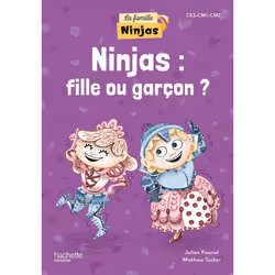 ISBN La Famille Ninjas - Ninjas : fille ou garçon ? - Album élève - Ed. 2023, Éducatif, Français, 32 pages