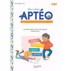 ISBN Mon cahier Aptéo CM1 - Cahier élève - Ed. 2023, Éducatif, Français, 96 pages