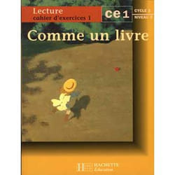 Comme un livre CE1 - Cahier d'exercices 1 - Ed.1997