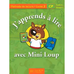 ISBN J'apprends à lire avec Mini-Loup CP - Livret 2 cartonné - Ed.2000, Éducatif, Français, 96 pages