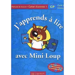 ISBN J'apprends à lire avec Mini-Loup CP - cahier d'activités 1 - Ed.2000, Éducatif, Français, 96 pages