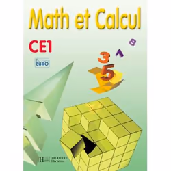 ISBN Math et Calcul CE1 - Fichier élève euro - Ed.2001, Éducatif, Français, 144 pages