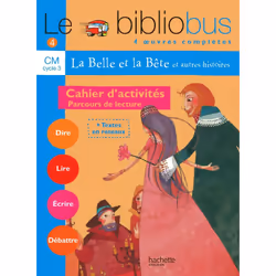 ISBN Le Bibliobus N° 4 CM - La Belle et la bête - Cahier d'activités - Ed.2004, Éducatif, Français, 64 pages