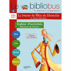 ISBN Le Bibliobus N° 8 CE2 - Le Joueur de flûte de Hamelin - Cahier d'activités - Ed.2005, Éducatif, Français, 64 pages