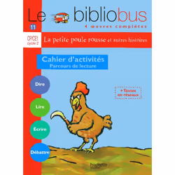 ISBN Le Bibliobus n° 11 CP/CE1 - La Petite poule rousse - Cahier d'activités - Ed.2005, Éducatif, Français, 64 pages