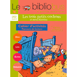 ISBN Le Bibliobus n° 13 CP/CE1 - Les Trois petits cochons - Cahier d'activités - Ed.2006, Éducatif, Français, 48 pages