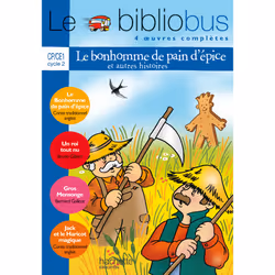 ISBN Le biblio bus n° 20 CP CE1 Le bonhomme en pain d'épice, Éducatif, Français, 128 pages
