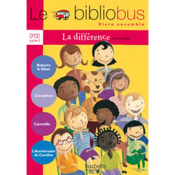 LE BIBLIOBUS N° 25 CP/CE1 VIVRE ENSEMBLE LA DIFFERENCE. ROBERTO LE GITAN ; COMPTINES ; CARREVILLE ; L'ANNIVERSAIRE DE CAROLINE, Albaut Corinne