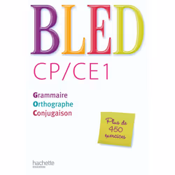 ISBN Bled CP/CE1 - Livre élève - Ed.2009, Éducatif, Français, 144 pages