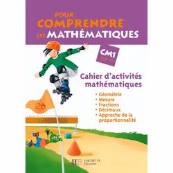 ISBN Pour comprendre les mathématiques CM1 - Cahier d'activités - Ed.2008, Éducatif, Français, 52 pages