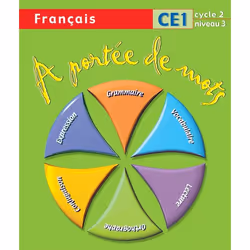ISBN A portée de mots - Français CE1 - Livre de l'élève - Ed.2009, Éducatif, Français, 192 pages