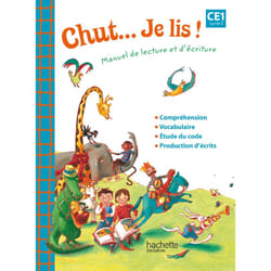 Chut... Je lis ! - Méthode de lecture CE1 - Cahier d'exercices